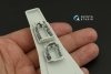 Quinta Studio QD72058 F-16D 3D-Printed & coloured Interior on decal paper (Revell) 1/72