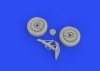 Eduard 648760 A-1H wheels TAMIYA 1/48