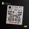 KELIK K35026 AH-64D Apache interior 3D decals for Meng kit 1/35