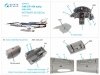 Quinta Studio QD48225 CF-104 Early 3D-Printed & coloured Interior on decal paper ( Kinetic ) 1/48