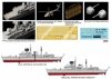 Dragon 7133 H.M.S. Sheffield Type 42 Destroyer Batch 1 (Falklands War 30th Anniversary) 1/700