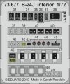 Eduard 73677 B-24J interior HASEGAWA 1/72