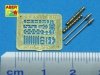 Aber 35L-090 Set of 2 barrels for german machine guns MG13k (1:35)	
