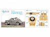 Quinta Studio QD35113 Volkswagen Typ 82E 3D-Printed & coloured Interior on decal paper (RFM) 1/35