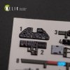 KELIK K72154 P-40K - interior 3D decals for Special Hobby kit 1/72