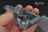 Quinta Studio QD32049 Bf 109E-4 3D-Printed & coloured Interior on decal paper (for Eduard kit) 1/32