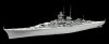 Flyhawk FH1149S German Battleship Gneisenau (Deluxe Edition) 1940 1/700