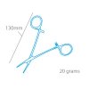 Modelcraft PCL5044 Straight Locking Forceps Jaws (Smooth) (130mm)