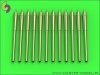 Master SM-700-050 USN 14in/50 (35,6 cm) gun barrels - for turrets without blastbags (12pcs) - New Mexico (BB-40) and Tennessee (BB-43) classes 1:700
