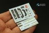 Quinta Studio QD35101 FW 190A-6 3D-Printed & coloured Interior on decal paper (Border Model) 1/35