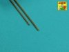 Aber FR15x10 Prostokątne pręty mosiężne 1,5x1,0 mm długość 245mm x 2 / Brass flat rods 1,5x1,0 mm length 245mm x2 pcs.
