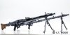 E.T. Model P06-001 WWII German Mg42 Machine Gun & Ammo Box (3D Printed) 1/6