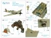 Quinta Studio QD48376 Ta 152H 3D-Printed & coloured Interior on decal paper (Zoukei Mura) 1/48