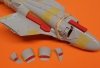 Omask OMK77216 Mig-19 S/P/PM Wheel Bay Plugs (for KP) 1/72