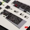 KELIK K48038 F-16I SUFA INTERIOR 3D DECALS FOR KINETIC KIT 1/48