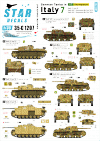 Star Decals 35-C1207 German tanks in Italy # 7 Sturmpanzer 1/35