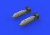 Eduard 648369 P-51D 250lb bombs AIRFIX 1/48