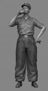 Panzer Art FI35-135 German Tank mechanic No.2 1/35