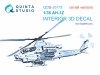 Quinta Studio QDS-35119 AH-1Z 3D-Printed coloured Interior on decal paper (Academy) (Small version) 1/35