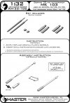 Master AM-32-106 Lufy niemieckiego działka MK 103 (30mm) – używane w samolotach Do-335, Hs-129 i innych (1:32)
