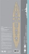 Pontos 35028WD1 HMS Dreadnought Wooden Deck set 1907 (1:350)