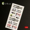 KELIK K48063 F-14D TOMCAT INTERIOR 3D DECALS FOR TAMIYA KIT 1/48
