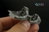 Quinta Studio QDS-48408 F-16D block 50 3D-Printed & coloured Interior on decal paper (Kinetic 2022 tool) (small) 1/48