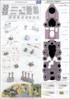 Pontos 37017F1 USS CA-35 Indianapolis 1945 Detail Up Set ADVANCED (1:350)