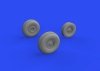 Eduard 648735 OV-10 wheels ICM 1/48