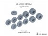E.T. Model P35-118 US M911 C-HET(8x6) Sagged wheels For Meng Kit 1/35