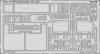 Eduard 32461 F-100F F-100F undercarriage for Trumpeter 1/32