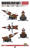 Modelcollect UA72141 German WWII Wasserfall Ferngelenkte Flakrakete 1+1 pack 1:72