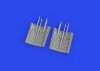 Eduard 648891 F-104A/ C airbrakes PRINT EDUARD, KINETIC MODEL 1/48