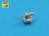 Aber 350L-34 Set of 16 pcs 102 mm QF Mk.V barrels for Royal Navy (1:350)