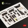 KELIK K48055 IA-58 PUCARA INTERIOR 3D DECALS FOR KINETIC KIT 1/48
