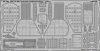 Eduard 49762 EKA-3 Skywarrior undercarriage TRUMPETER 1/48