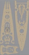 Pontos 35014WD1 DKM Tirpitz Wooden Deck set (1:350)