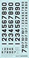 HobbyDecal TC32024V1 JASDF F-86 Tail Codes ver 1 1/32