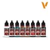 Vallejo 72193 Game Color Set Non Metallic Metal 8x18ml