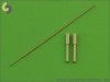 Master AM-48-052 Me-163A Komet - armament set (MG 151 barrel tips) & Pitot Tube (1:48)