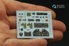 Quinta Studio QD32208 P-40F WarHawk 3D-Printed coloured Interior on decal paper (Trumpeter) 1/32