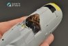 Quinta Studio QD32134 Gloster Gladiator Mk I 3D-Printed & coloured Interior on decal paper (ICM) 1/32