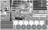 Pontos 37025FB IJN Musashi 1944 Detail up set Advanced Coal Black deck (1:350)