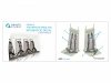 Quinta Studio QR35015 H-60 Family folding seats (Academy), 2 pcs 1/35