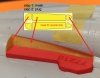 Omask OMK77216 Mig-19 S/P/PM Wheel Bay Plugs (for KP) 1/72