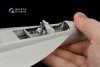 Quinta Studio QD48051 F/A-18F late / EA-18G 3D-Printed & coloured Interior on decal paper (for Hasegawa kit) 1/48