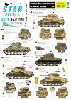 Star Decals 35-C1170 British Sherman tanks in North Africa 1/35