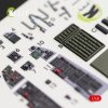 KELIK K48035 F-16CN FIGHTING FALCON INTERIOR 3D DECALS FOR TAMIYA KIT 1/48