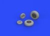 Eduard 648304 F-14A wheels early TAMIYA 1/48