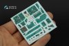 Quinta Studio QD32121 MiG-21UM 3D-Printed & coloured Interior on decal paper (Trumpeter) 1/32
